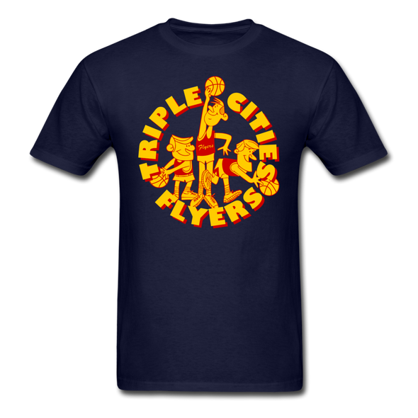 Triple Cities Flyers T-Shirt - navy