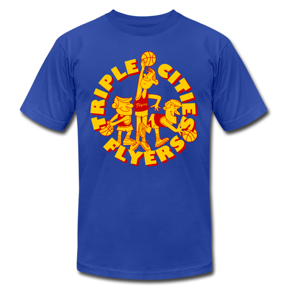 Triple Cities Flyers T-Shirt (Premium) - royal blue
