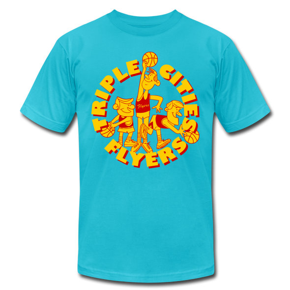 Triple Cities Flyers T-Shirt (Premium) - turquoise