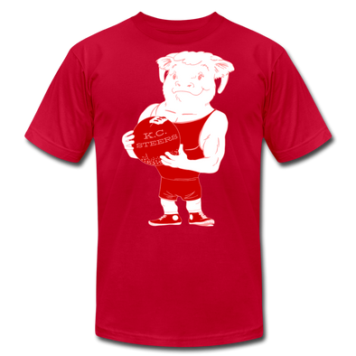 Kansas City Steers T-Shirt (Premium) - red