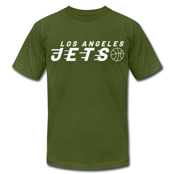 Los Angeles Jets T-Shirt (Premium, Green) - olive