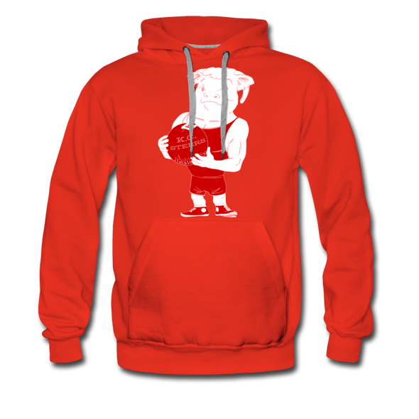 Kansas City Steers Hoodie (Premium) - red
