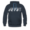 Los Angeles Jets Hoodie (Premium, Green) - navy