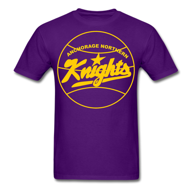 Anchorage Northern Knights T-Shirt (Purple) - purple