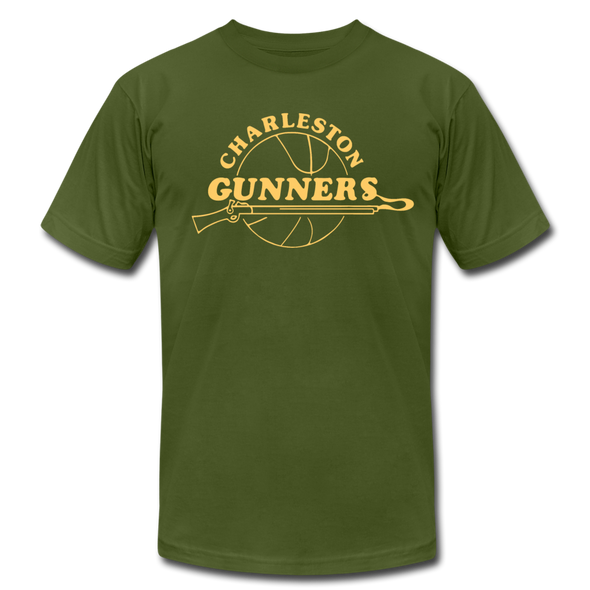 Charleston Gunners T-Shirt (Premium) - olive
