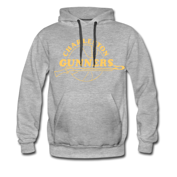 Charleston Gunners Hoodie (Premium) - heather gray