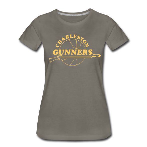 Charleston Gunners Women’s T-Shirt - asphalt gray