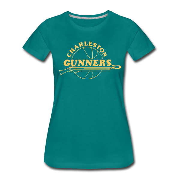 Charleston Gunners Women’s T-Shirt - teal
