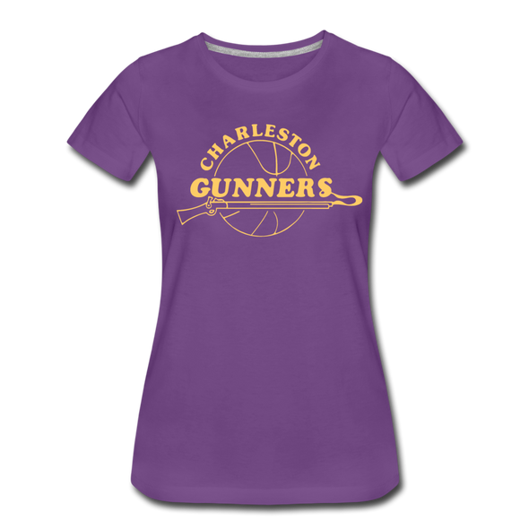 Charleston Gunners Women’s T-Shirt - purple