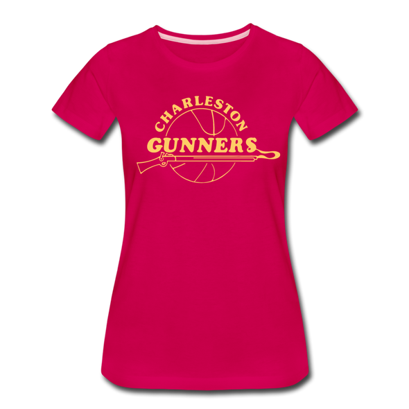 Charleston Gunners Women’s T-Shirt - dark pink