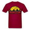 Columbus Horizon T-Shirt - dark red