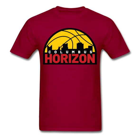 Columbus Horizon T-Shirt - dark red