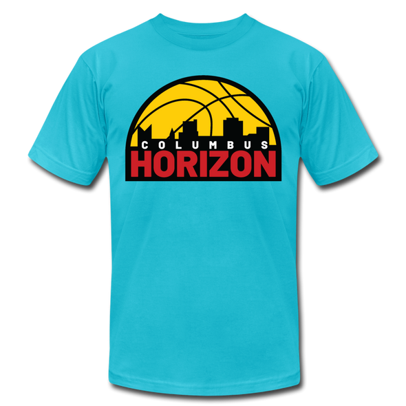 Columbus Horizon T-Shirt (Premium) - turquoise