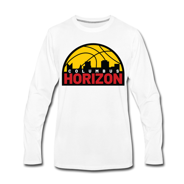Columbus Horizon Long Sleeve T-Shirt - white