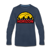 Columbus Horizon Long Sleeve T-Shirt - navy