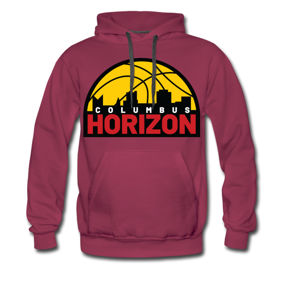 Columbus Horizon Hoodie (Premium) - burgundy
