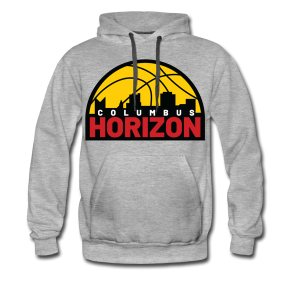 Columbus Horizon Hoodie (Premium) - heather gray