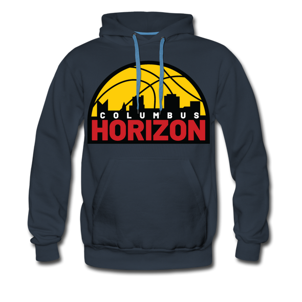 Columbus Horizon Hoodie (Premium) - navy