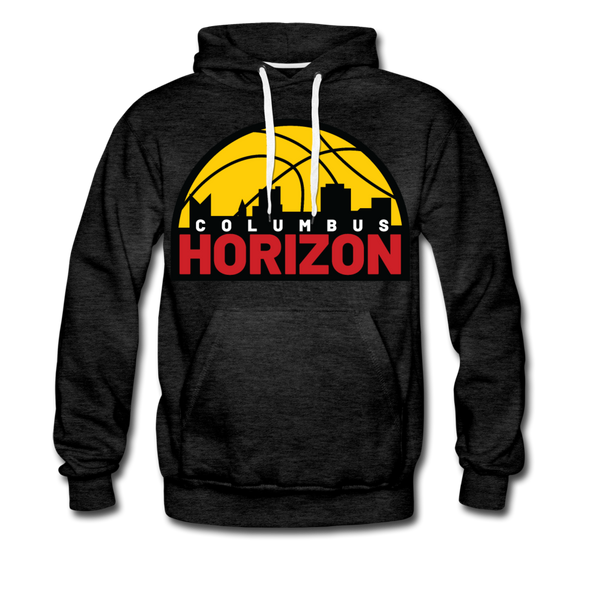 Columbus Horizon Hoodie (Premium) - charcoal gray