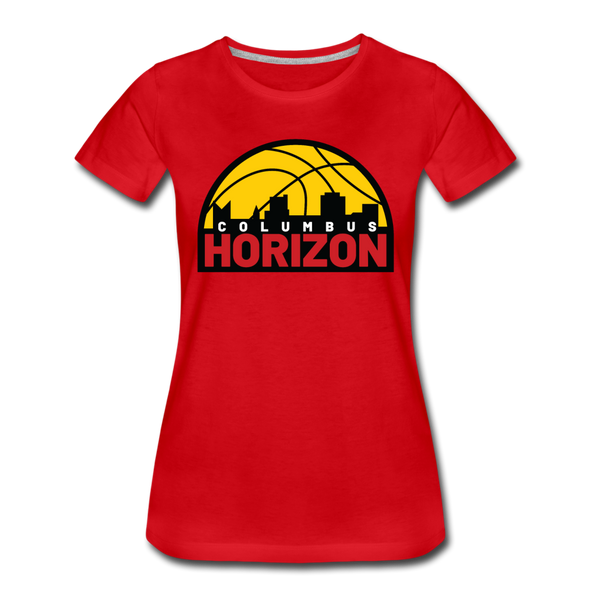Columbus Horizon Women’s T-Shirt - red