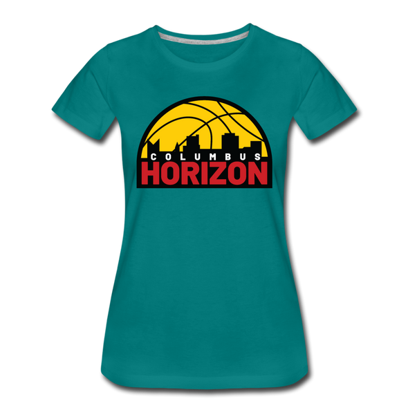 Columbus Horizon Women’s T-Shirt - teal