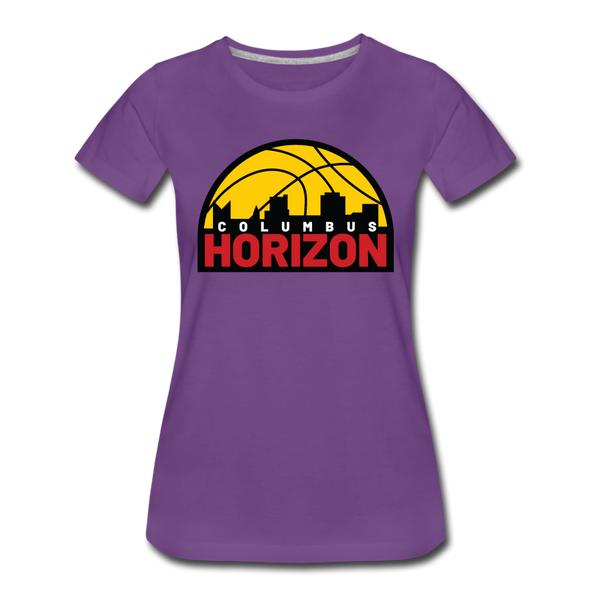 Columbus Horizon Women’s T-Shirt - purple