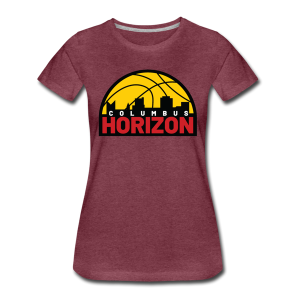 Columbus Horizon Women’s T-Shirt - heather burgundy