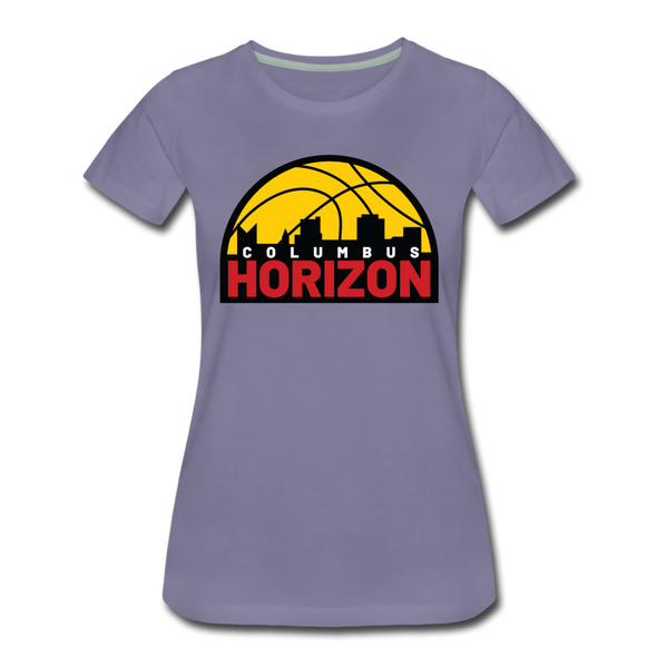 Columbus Horizon Women’s T-Shirt - washed violet