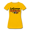 La Crosse Catbirds Women’s T-Shirt - sun yellow