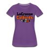 La Crosse Catbirds Women’s T-Shirt - purple