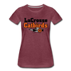 La Crosse Catbirds Women’s T-Shirt - heather burgundy