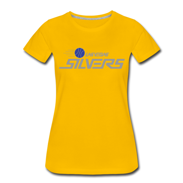 Las Vegas Silvers Women’s T-Shirt - sun yellow