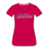 Las Vegas Silvers Women’s T-Shirt - dark pink