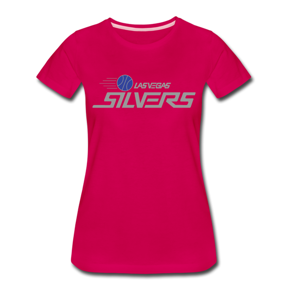 Las Vegas Silvers Women’s T-Shirt - dark pink