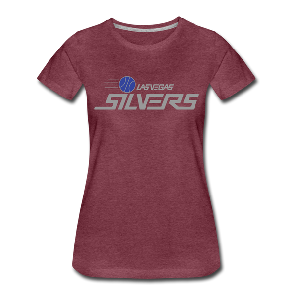 Las Vegas Silvers Women’s T-Shirt - heather burgundy
