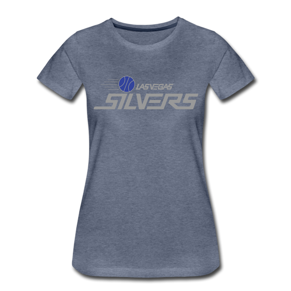 Las Vegas Silvers Women’s T-Shirt - heather blue