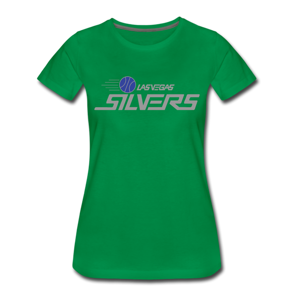 Las Vegas Silvers Women’s T-Shirt - kelly green