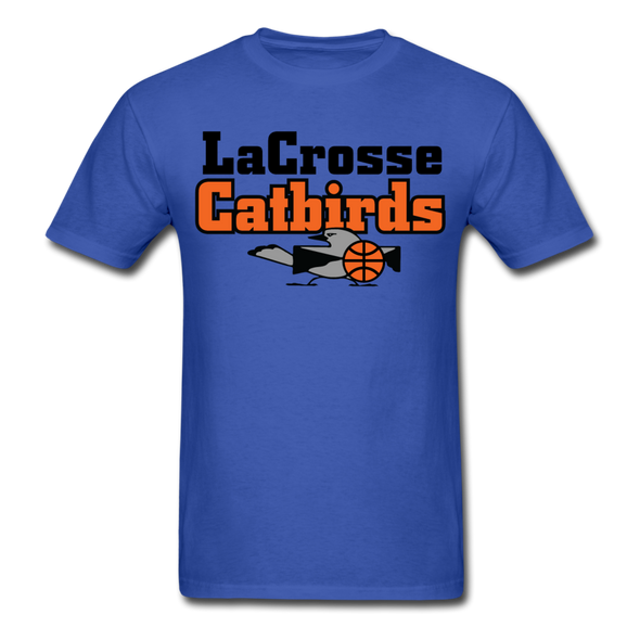 La Crosse Catbirds T-Shirt - royal blue