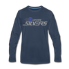 Las Vegas Silvers Long Sleeve T-Shirt - navy
