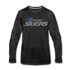 Las Vegas Silvers Long Sleeve T-Shirt - charcoal gray