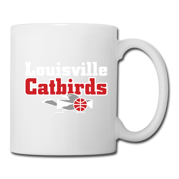 Louisville Catbirds Mug - white