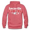 Louisville Catbirds Hoodie - heather red