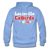 Louisville Catbirds Hoodie - carolina blue