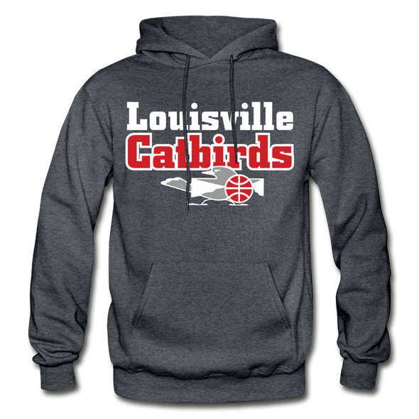 Louisville Catbirds Hoodie - charcoal gray