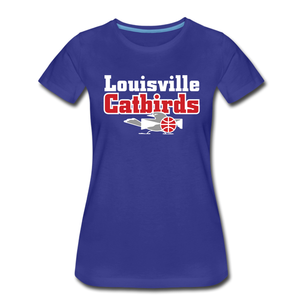 Louisville Catbirds Women’s T-Shirt - royal blue