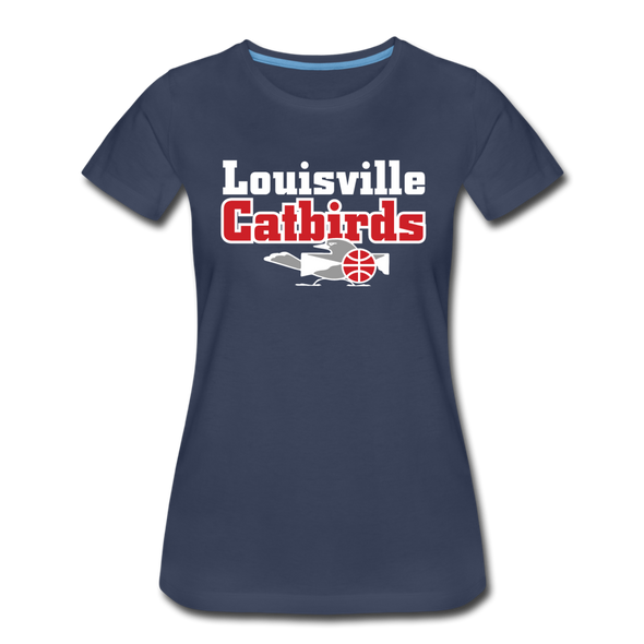 Louisville Catbirds Women’s T-Shirt - navy