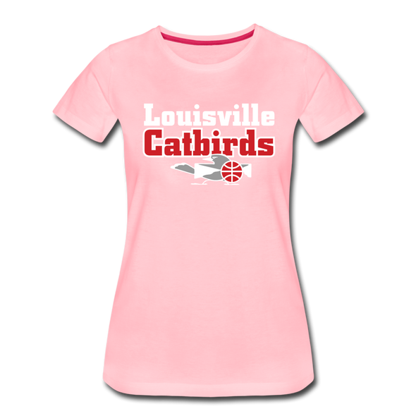 Louisville Catbirds Women’s T-Shirt - pink