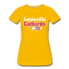 Louisville Catbirds Women’s T-Shirt - sun yellow