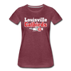 Louisville Catbirds Women’s T-Shirt - heather burgundy