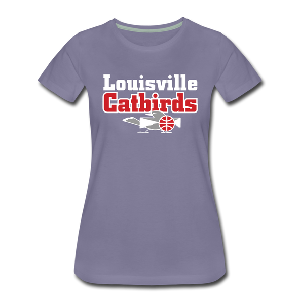 Louisville Catbirds Women’s T-Shirt - washed violet
